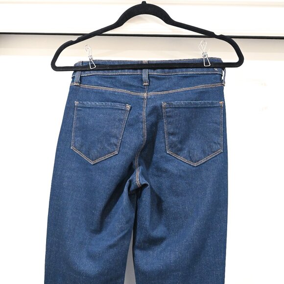 L'Agence Size 26 Bell High Rise Flare Phoenix Jean in Dark Wash - Picture 4 of 7